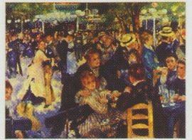  Kwaliteitsposter 35 x 45 cm  Bal - Auguste Renoir, pakketpost