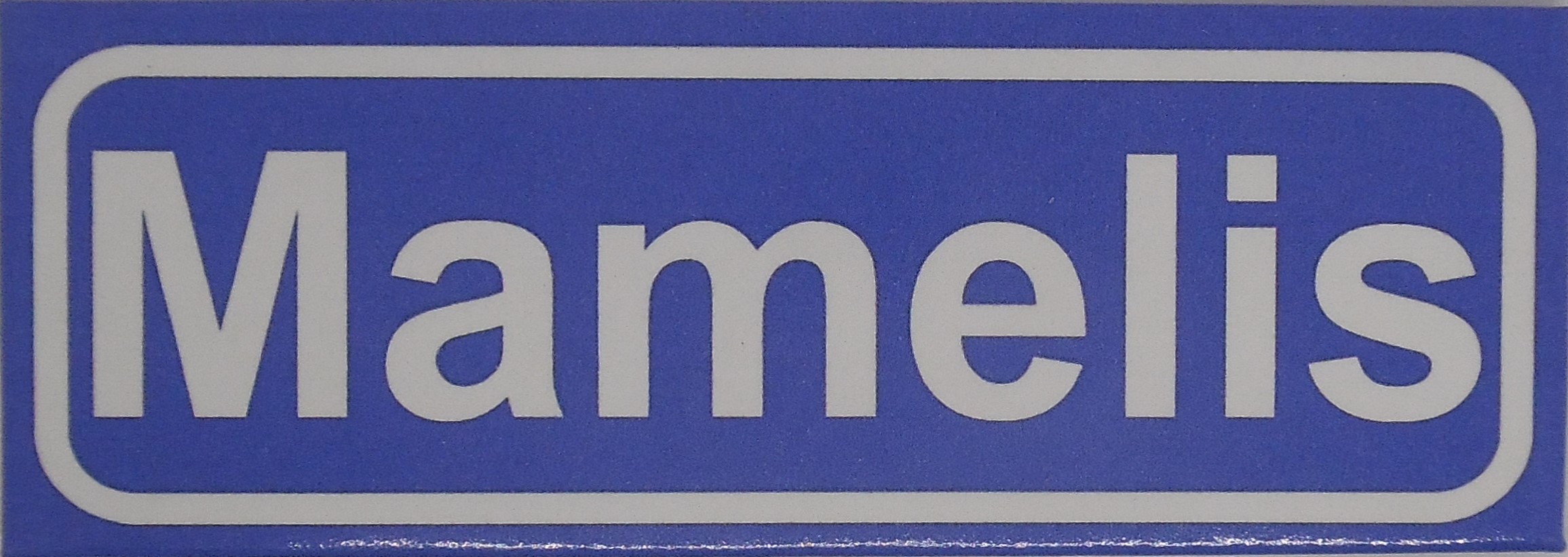 Koelkastmagneet plaatsnaambord Mamelis