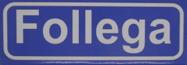 Koelkastmagneet plaatsnaambord Follega