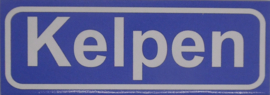 Koelkastmagneet plaatsnaambord Kelpen