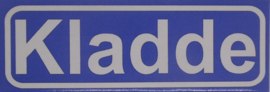 Koelkastmagneet plaatsnaambord Kladde
