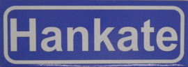 Koelkastmagneet plaatsnaambord Hankate