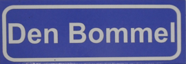 Koelkastmagneet plaatsnaambord Den Bommel