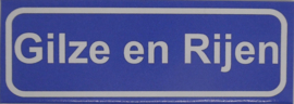 Koelkastmagneet plaatsnaambord Gilze en Rijen