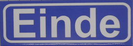 Koelkastmagneet plaatsnaambord Einde