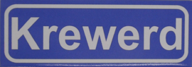 Koelkastmagneet plaatsnaambord Krewerd