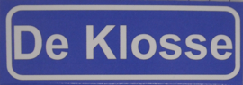 Koelkastmagneet plaatsnaambord De Klosse