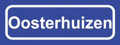 Koelkastmagneet plaatsnaambord Oosterhuizen