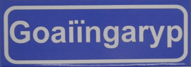 Koelkastmagneet plaatsnaambord Goaiïngaryp