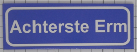 Koelkastmagneet plaatsnaambord Achterste Erm