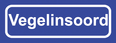 Koelkastmagneet plaatsnaambord Vegelinsoord