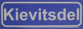 Koelkastmagneet plaatsnaambord Kievitsdel