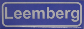 Koelkastmagneet plaatsnaambord Leemberg