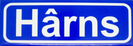 Koelkastmagneet plaatsnaambord Hârns