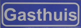 Koelkastmagneet plaatsnaambord Gasthuis