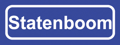 Koelkastmagneet plaatsnaambord Statenboom