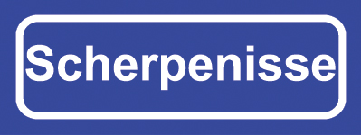 Koelkastmagneet plaatsnaambord Scherpenisse