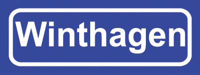 Koelkastmagneet plaatsnaambord Winthagen