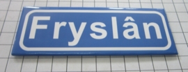 koelkastmagneet plaatsnaambord Fryslân P_FR1.0001