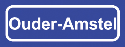 Koelkastmagneet plaatsnaambord Ouder-Amstel