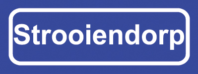 Koelkastmagneet plaatsnaambord Strooiendorp