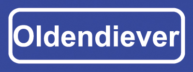 Koelkastmagneet plaatsnaambord Oldendiever