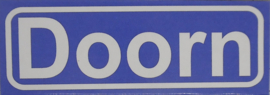 Koelkastmagneet plaatsnaambord Doorn