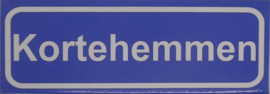 Koelkastmagneet plaatsnaambord Kortehemmen
