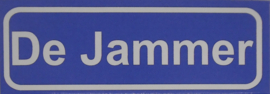 Koelkastmagneet plaatsnaambord De Jammer