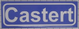 Koelkastmagneet plaatsnaambord Castert