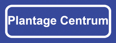 Koelkastmagneet plaatsnaambord Plantage Centrum