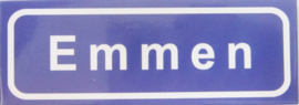 Koelkastmagneet plaatsnaambord Emmen
