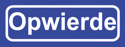 Koelkastmagneet plaatsnaambord Opwierde