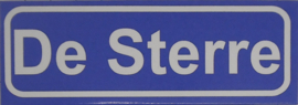 Koelkastmagneet plaatsnaambord De Sterre
