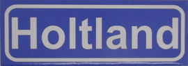 Koelkastmagneet plaatsnaambord Holtland