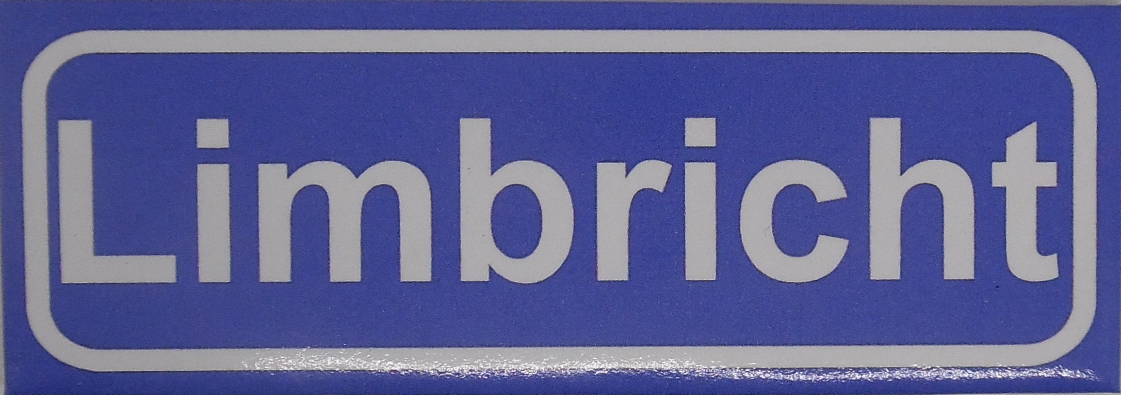 Koelkastmagneet plaatsnaambord Limbricht