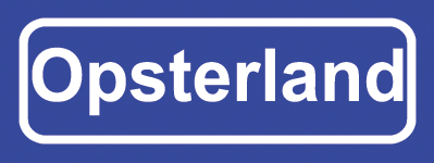 Koelkastmagneet plaatsnaambord Opsterland