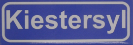 Koelkastmagneet plaatsnaambord Kiestersyl
