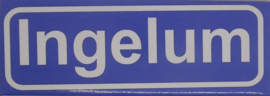 Koelkastmagneet plaatsnaambord Ingelum