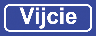 Koelkastmagneet plaatsnaambord vijcie