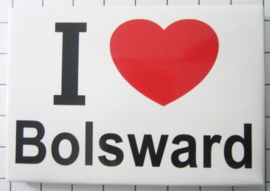 koelkastmagneet I ♥ Bolsward N_FR6.001