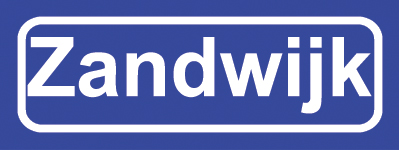 Koelkastmagneet plaatsnaambord Zandwijk