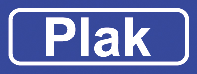 Koelkastmagneet plaatsnaambord Plak