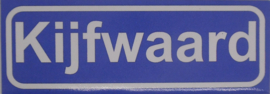 Koelkastmagneet plaatsnaambord Kijfwaard