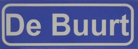 Koelkastmagneet plaatsnaambord De Buurt