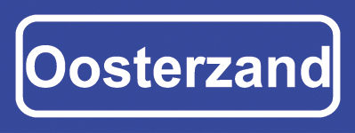 Koelkastmagneet plaatsnaambord Oosterzand