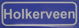 Koelkastmagneet plaatsnaambord Holkerveen