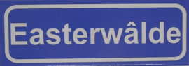 Koelkastmagneet plaatsnaambord Easterwâlde