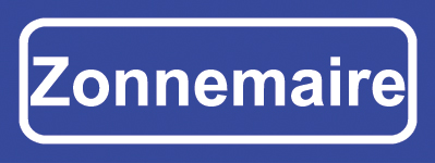 Koelkastmagneet plaatsnaambord Zonnemaire