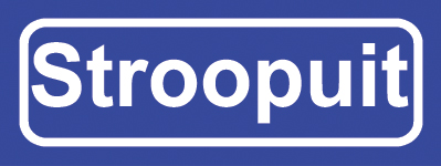 Koelkastmagneet plaatsnaambord Stroopuit